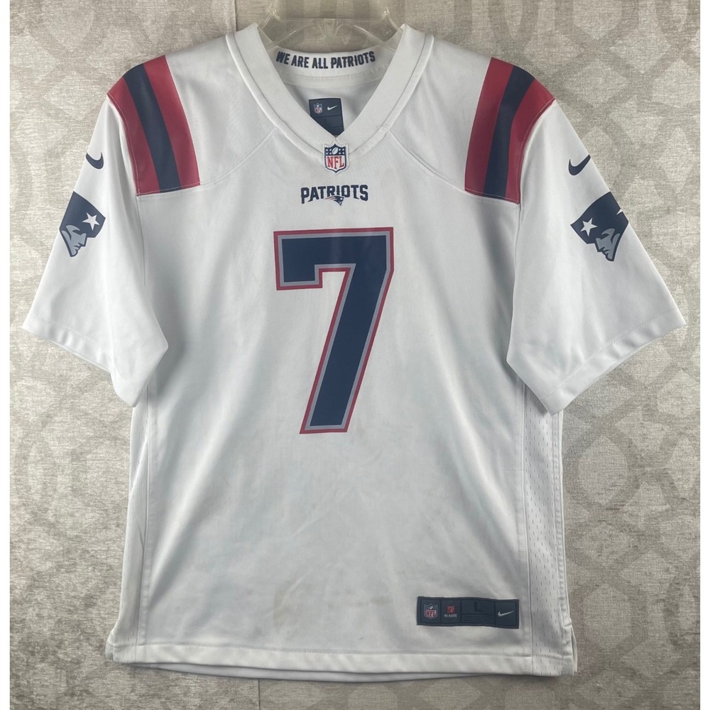 Nike New England Patriots Youth L White JuJu Smith-Schuster 7 Jersey